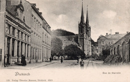 LUXEMBOURG,DIEKIRCH,1900,RUE DE STAVELOT,CARTE RARE - Diekirch