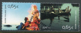 FINLAND 2004  Europa: Holidays Used.  Michel  1705-06 - Usati