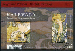 FINLAND 2004 Nordic Mythology Block Used.  Michel  Block 33 - Usati