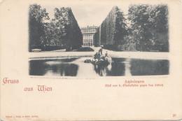 Gruss Aus WIEN (Wien XIII) - Schönbrunn, Karte Um 1900 - Schönbrunn Palace