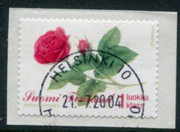FINLAND 2004 Rose Used.  Michel  1697 - Oblitérés