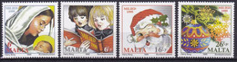 1999 Malta, Mi: 1105 - 1108 Natale / Christmas / Natale - Malte