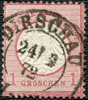 PREUSSEN NACHVERWENDETER STPL K2 DIRSCHAU AUF DR 4, CV 13,- - Used Stamps