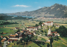 Gruyères, Vue Aérienne, Broc Et Le Lac De La Gruyère - Broc