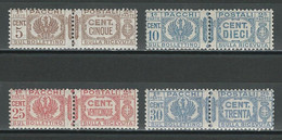 Italien Paketmarken Mi 24-27 ** - Pacchi Postali