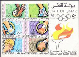QATAR - OLYMPIC MUNCHEN - SPORT EMBLEMS  - **MNH - 1972 - Qatar