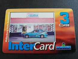 ST MARTIN / INTERCARD  3 EURO    PHILIPSBURG AUTO ACCESSOIRES          NO 070  Fine Used Card    ** 9503 ** - Antilles (French)