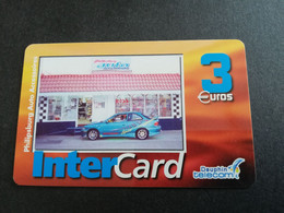 ST MARTIN / INTERCARD  3 EURO    PHILIPSBURG AUTO ACCESSOIRES          NO 146   Fine Used Card    ** 9504 ** - Antilles (French)