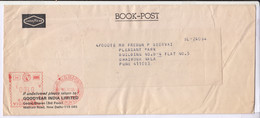 EMA GoodYear Cover, Tyre & Rubber Mfg., Co., Meter Franking, 1995, India Used - Usines & Industries