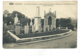 Herchies Cimetière Ecossais Et Le Premier Monument élevé En Belgique Aux Soldats Britanniques - Jurbise