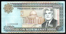 659-Turkmenistan 10 000 Manat 2000 AJ255 - Turkménistan