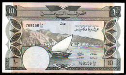 659-Yemen 10 Dinars 1984 Sig.4 - Yemen