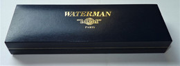 VINTAGE STYLO A BILLE PLAQUE ARGENT WATERMAN IDEAL NEUF JAMAIS SERVI - Stylos