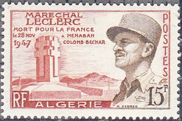 ALGERIA   SCOTT NO  273   MINT HINGED  YEAR   1956 - Gebraucht