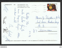 DENMARK: 1994  ILLUSTRATED  POSTCARD  WITH 3.75 Ore (1068)  - TO GERMANY - Briefe U. Dokumente