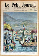 Le Petit Journal N°595 13/04/1902 Fête Des Fleurs Sur La Méditerranée (Villefranche)/Un Porc Trop Choyé/Morte Vivante - Le Petit Journal