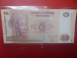 CONGO 50 Francs 2007 Peu Circuler (L.1) - Democratic Republic Of The Congo & Zaire