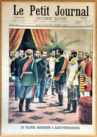 Le Petit Journal N°596 20/04/1902 Colonel Marchand à Saint-Pétersbourg/Paris Marché Du Temple/Education Des Aveugles - Le Petit Journal