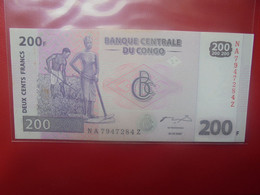 CONGO 200 Francs 2007 Peu Circuler (L.1) - Democratic Republic Of The Congo & Zaire