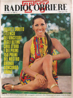 RADIOCORRIERE TV 33 1970 Grazia Maria Spina Renato Paracchi Federica Taddei Loretta & Daniela Goggi - Televisione