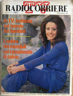 RADIOCORRIERE TV 38 1970 Liliana Ursino Alida Valli Nino Manfredi Claudia Cardinale Adalberto Maria Merli Paola Pitagora - Televisie