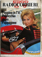 RADIOCORRIERE TV 42 1970 Sylva Koscina Franca Valeri Peppino De Filippo Giuliana Lojodice Nikita Magaloff Canzonissima - Televisione