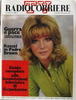 RADIOCORRIERE TV 52 1970 Sylva Koscina Alberto Lionello Renato Rascel Pippo Baudo Jiri Trnka Alessandro Blasetti - TV