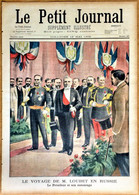 Le Petit Journal N°600 18/05/1902 Voyage De Loubet En Russie Le Président... /L'Hôtellerie à 4 Sous 35 Rue Saint-Denis - Le Petit Journal