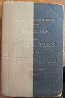 Guide HANNEQUIN - Indicateur Des Rues De Paris Et Des Environs De Paris Avec Plans 43ème Année - 1938 - Michelin (guides)
