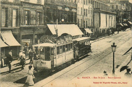 Nancy * La Rue St Jean * Le Point Central * Tram Tramway * Compagnie Gaz Nancy - Nancy