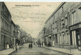 Ste Ménehould * La Rue Chanzy * Commerces Magasins - Sainte-Menehould