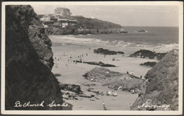 Bothwick Sands, Newquay, Cornwall, 1954 - RP Postcard - Newquay