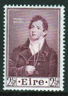 Ireland 1952 Single 2½d  Stamp From The Death Centenary Of Thomas Moore Set In Mounted Mint - Neufs