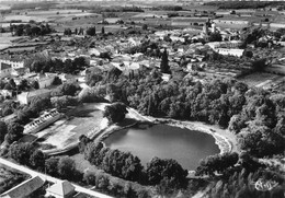 32-GONDRIN- VUE AERIENNE LAC VELODROME ET VUE D 'ENSEMBLE - Autres & Non Classés