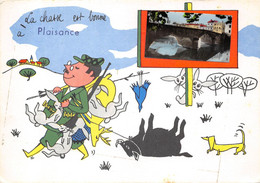 32-PLAISANCE-LA CHASSE EST BONNE A PLAISANCE - Andere & Zonder Classificatie