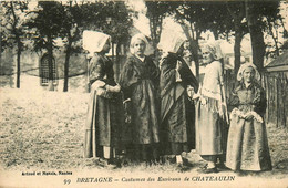 Chateaulin * Costume Et Coiffe Des Environs Du Pays - Châteaulin