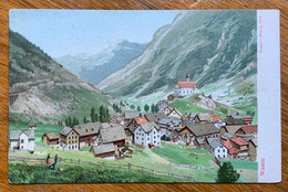 WASEN - GERMANIA - ANTICA CARTOLINA  - AA -193 - Waldheim