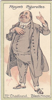 50 Mr Chadband "Bleak House" - Characters From Dickens 1912 - Players Cigarette Card - Original - Antique - Player's