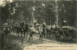 Paimpont * La Forêt * En Attendant Le Lancer * Chasse à Courre Vénerie * Attelage - Paimpont