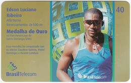BRASIL P-936 Magnetic BrasilTelecom - Sport, Olympic Medal Winner - Used - Brasil