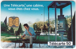 FRANCE B-579 Chip Telecom - Communication, Phone Booth - Used - 1997