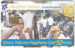 GHANA A-191 Chip Telecom - People, Streetlife - Used - Ghana