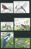 FINLAND 2003 Summer Singles Ex Block Used.  Michel  1657-62 - Gebraucht