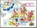 San Marino  Saint-Marin 1992 Yvertn° Bloc 18 *** Cote 11 € Jeux Olympiques Barcelona Sport - Blocchi & Foglietti