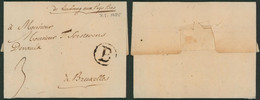 Précurseur - LAC Datée De Dolhain (1785) + Lettre "B" Dans Un Cercle (Battice) + Manusc. "De Limbourg Aux Paÿs Bas" > Br - 1714-1794 (Pays-Bas Autrichiens)