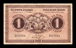 Finlandia Finland 1 Markkaa 1918 Pick 35 (5) MBC VF - Finlandia