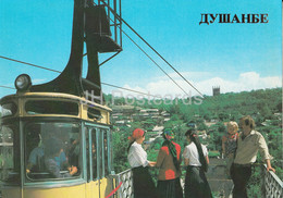 Dushanbe - Funicular In Victory Park - 1985 - Tajikistan USSR - Unused - Tadjikistan