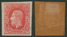 Essai De Couleur - émission 1869 çàd 25C En Rouge Gommé + Surcharge SPECIMEN (violet) - Proofs & Reprints