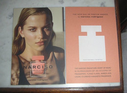 Carte Parfumée Narciso Rodriguez Narciso Eau De Parfum Ambrée - Modernes (à Partir De 1961)