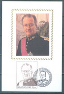 BELGIUM - CM/MK. SOIE ZIJDE - 14.2.1998 - ALBERT II SON STAMP - COB 2740 - Lot 25002 - 1991-2000